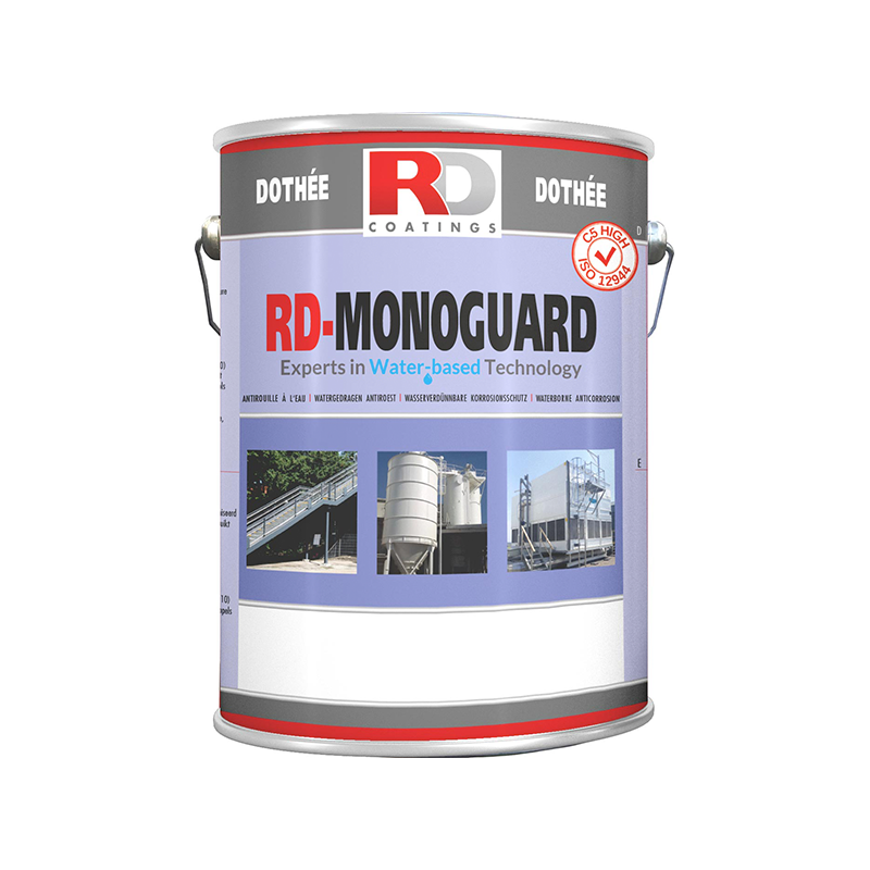 Ééncomponent watergedragen satijnen roestwerende vernis | RD-Monoguard Clear Satijn Ééncomponent watergedragen satijnen roestwerende vernis | RD-Monoguard Clear Satijn