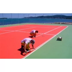 Antislipverf op waterbasis voor sport- en recreatievloeren | RD-Colortrack